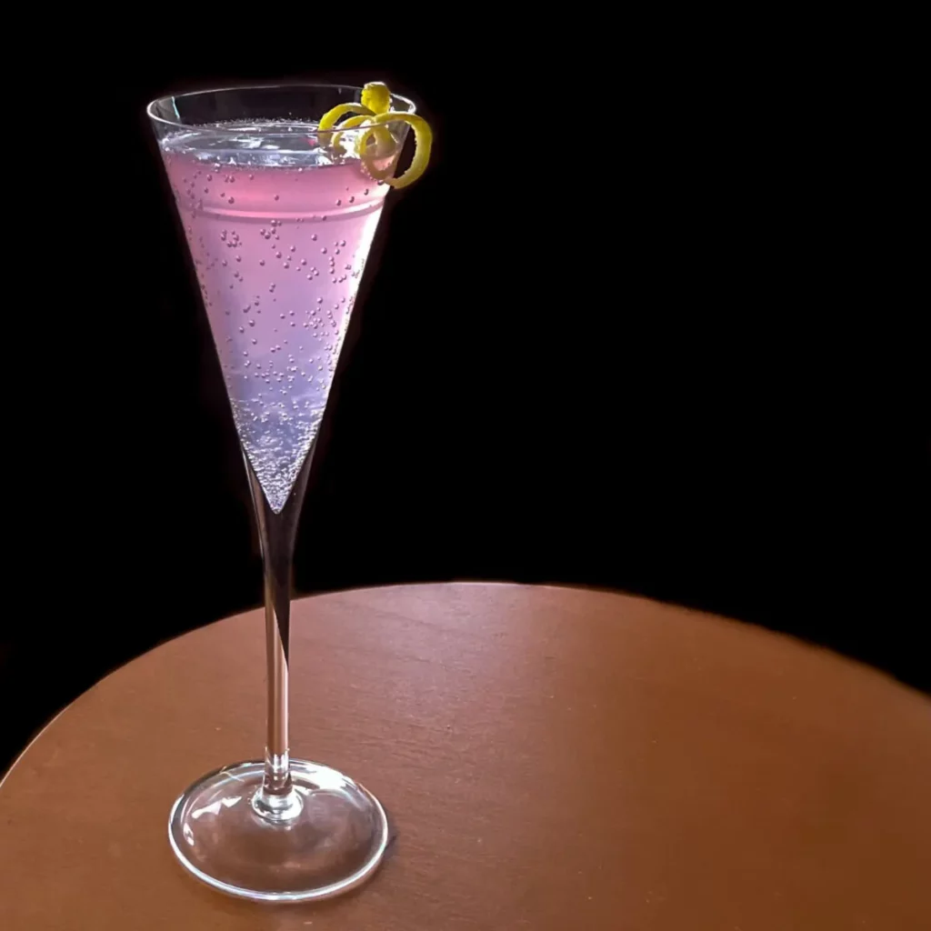 ROSE SYRUP FRENCH 75