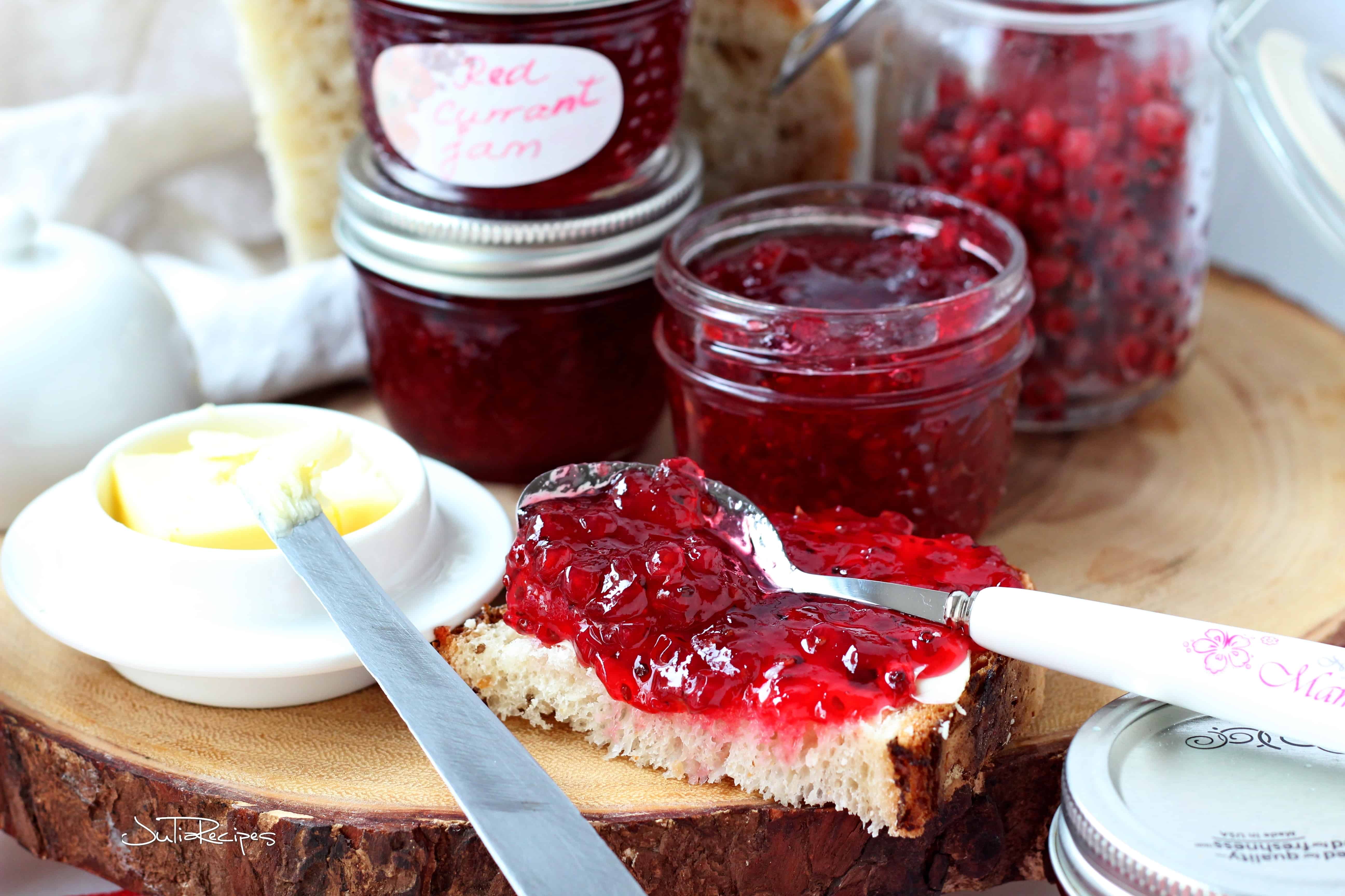 HOMEMADE RED CURRANT JAM