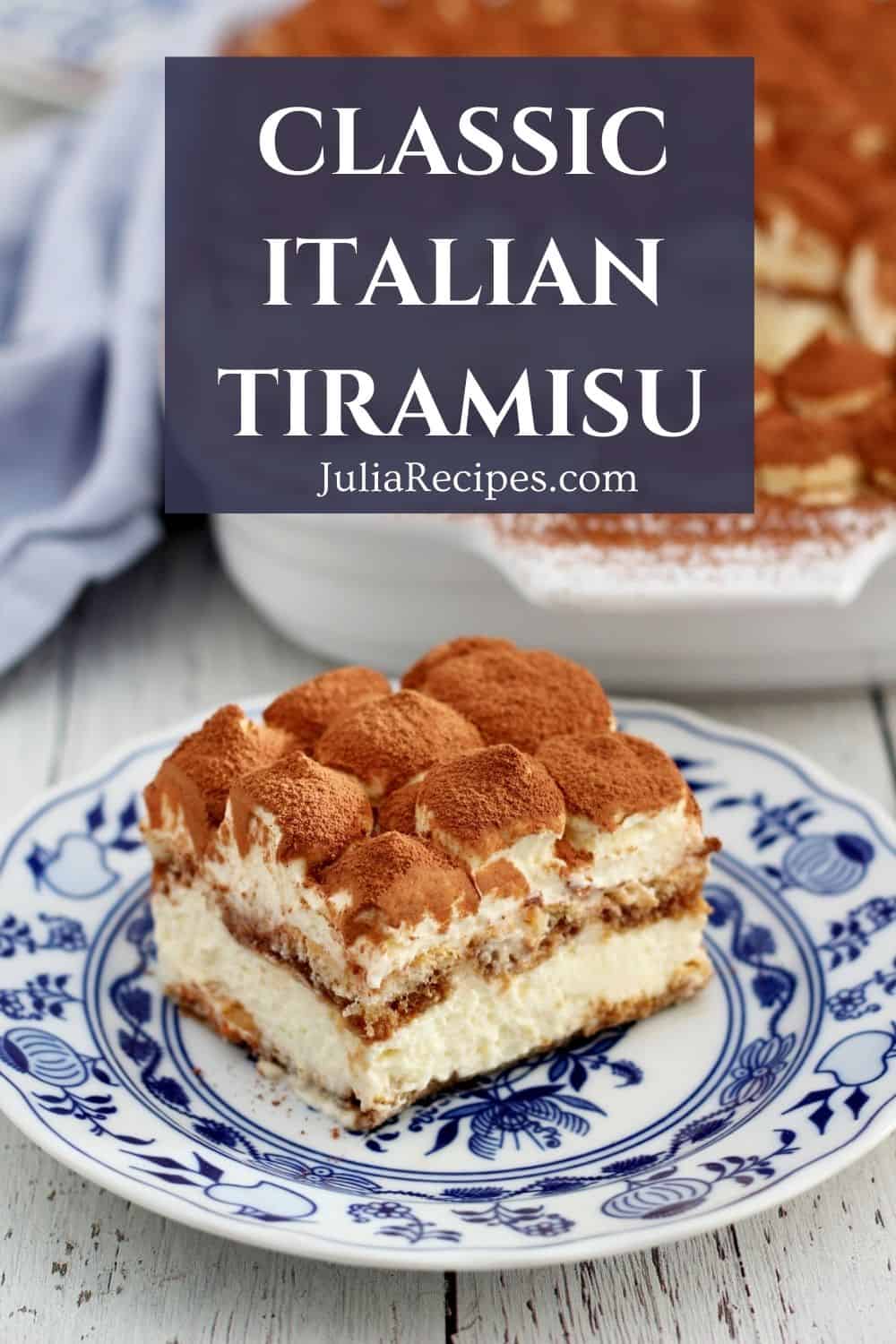 classic italian tiramisu