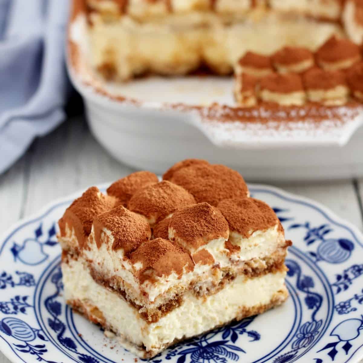 Eggless Matcha Tiramisu Cake - Jaja Bakes - jajabakes.com