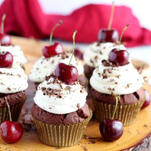 black forest cupcakes featured image