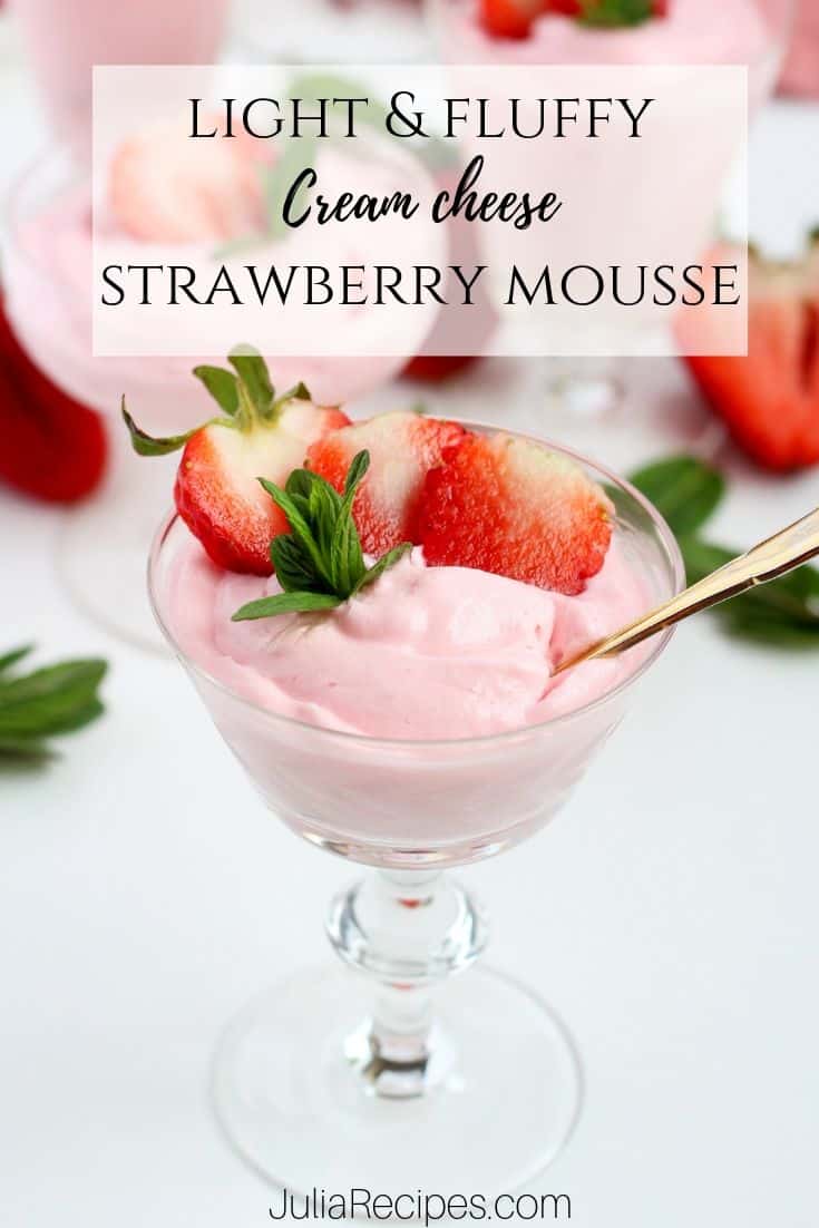 strawberry mousse pin