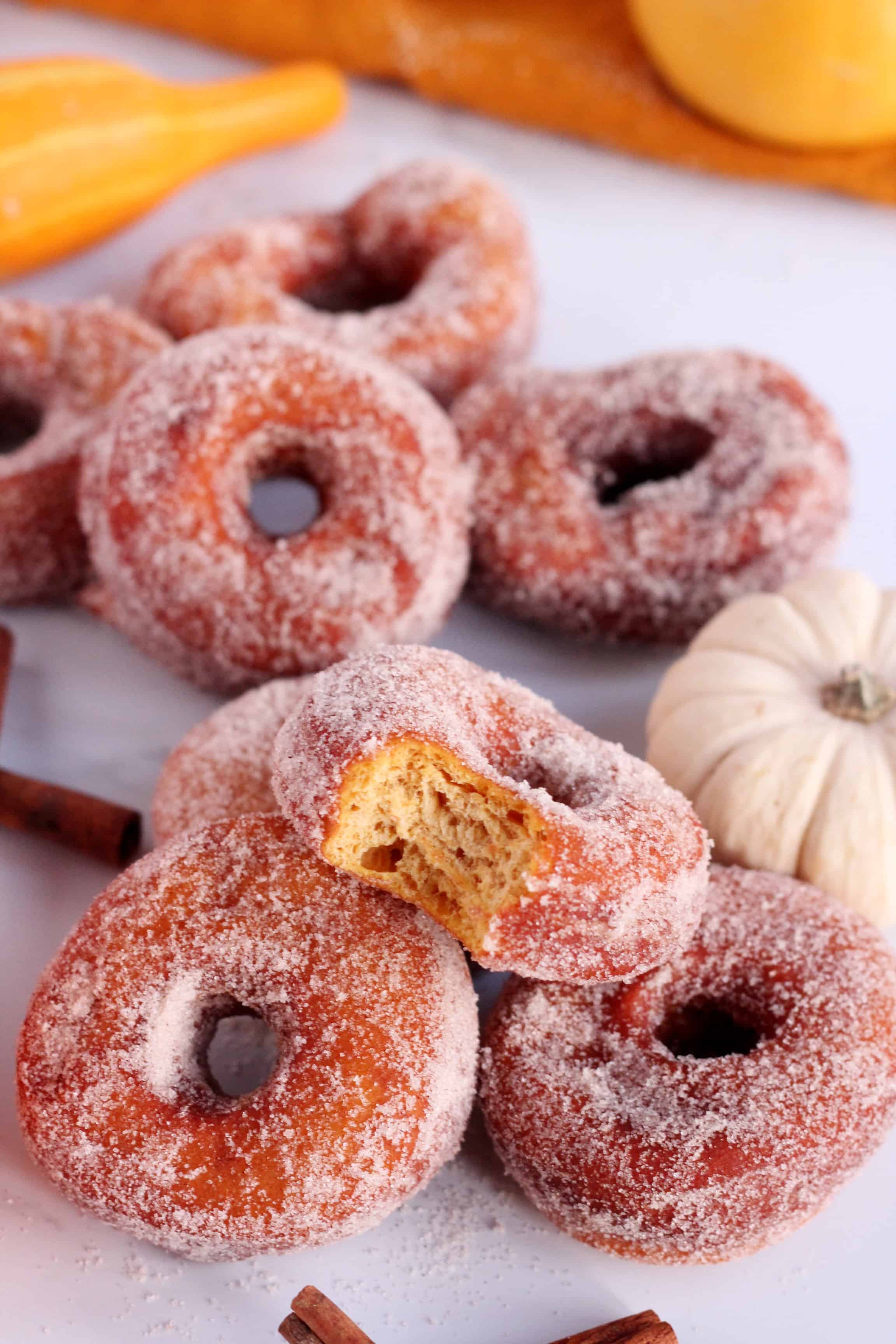 pumpkin donuts doughnut