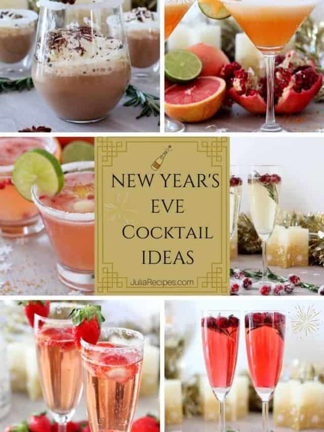 NEW YEAR’S EVE COCKTAIL IDEAS