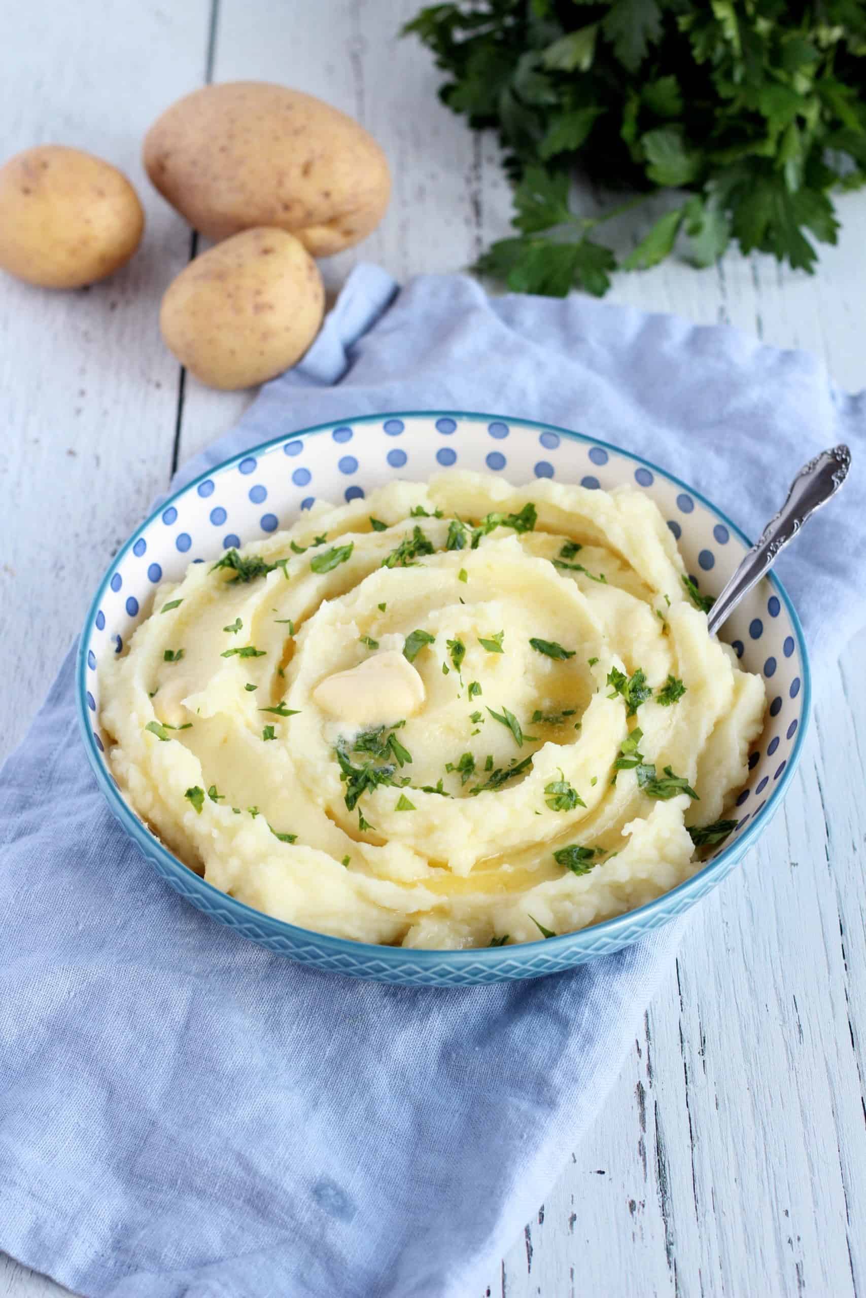 potatoes mashed with persil